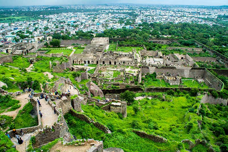 Golkonda Fort in Hyderabad