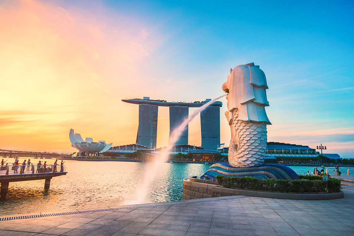 Merlion Park Singapore