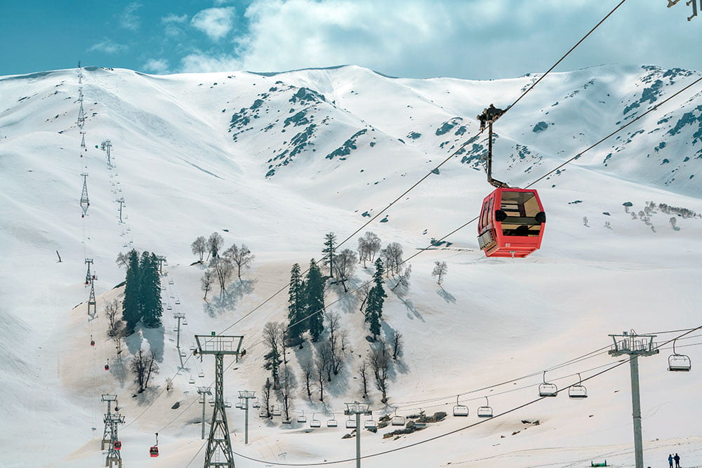Cable Car Gulmarg Jammu and Kashmir