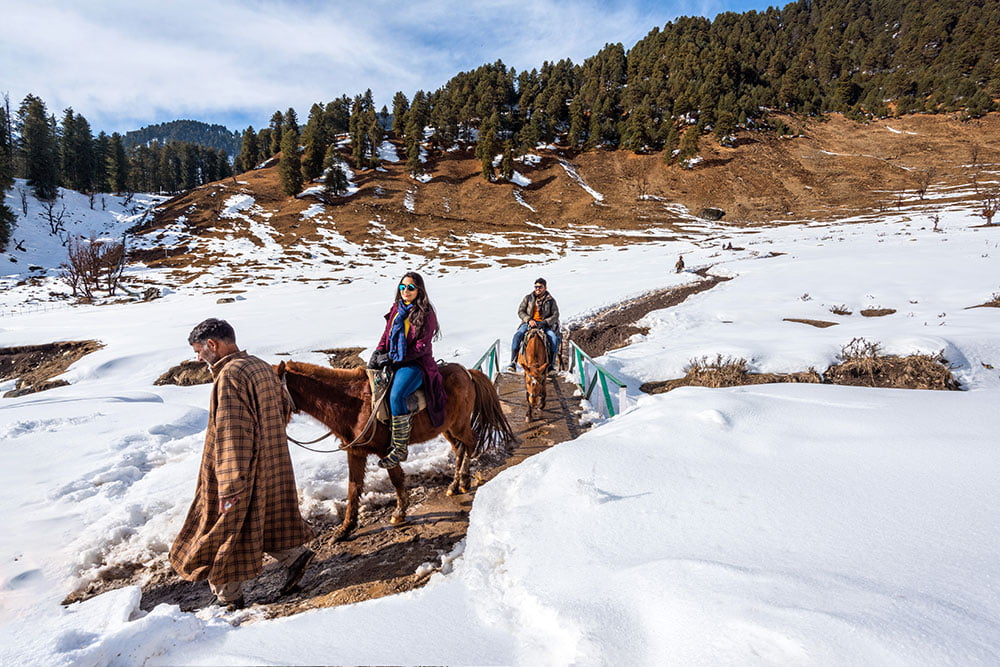 Aru Valley near Pahalgam Kashmir