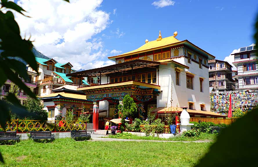 Tibetan monastery in manali
